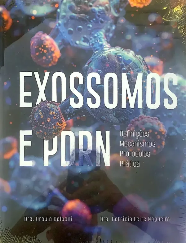 Capa do livro Exossomos e PDRN, coautoria da Dra. Úrsula Dalboni